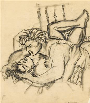 AVEL DE KNIGHT (1923-1995) Four Drawings.